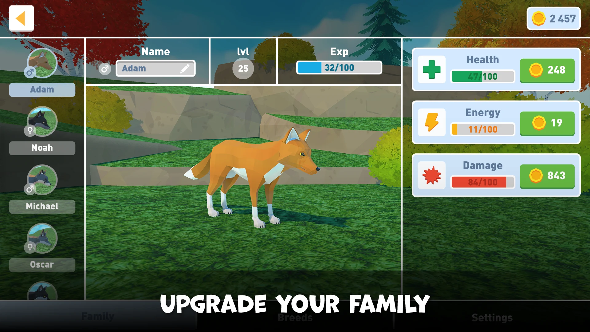 Fox Family Simulator screenshot